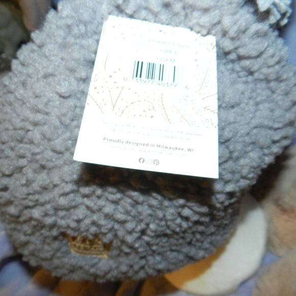 Muk Luks Women's Sherpa Pom Pom Beanie Hat  Grey NWT/NEW - Picture 13 of 14